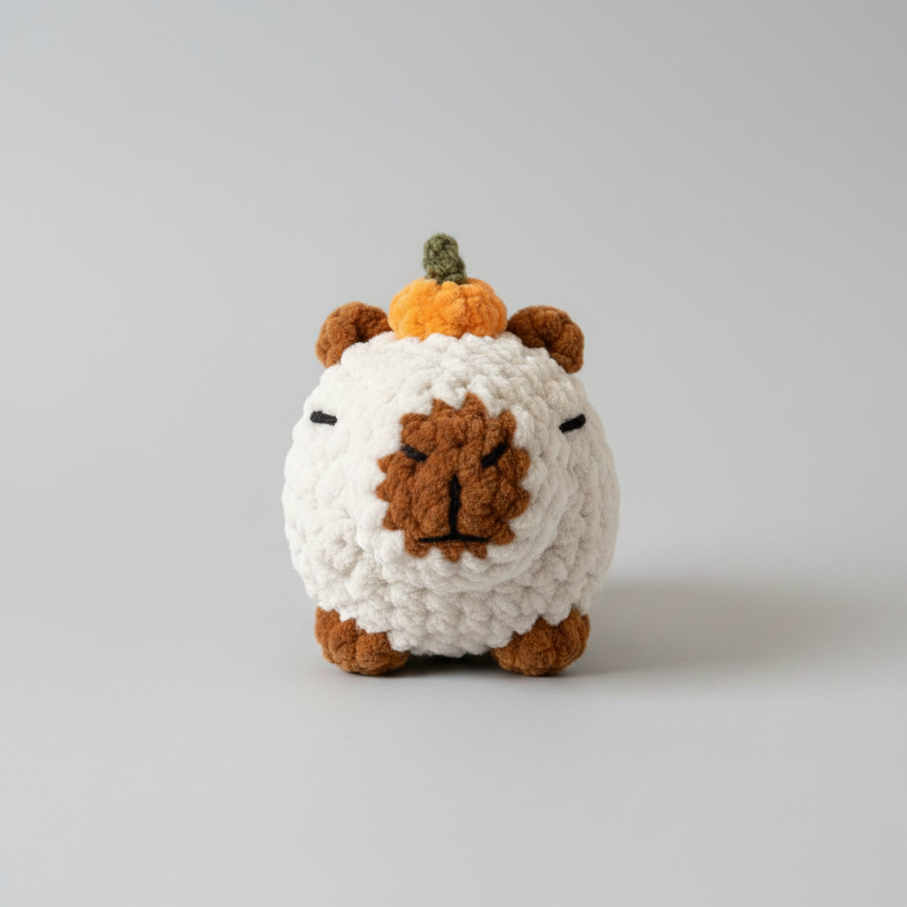 Capybara Crochet Plush