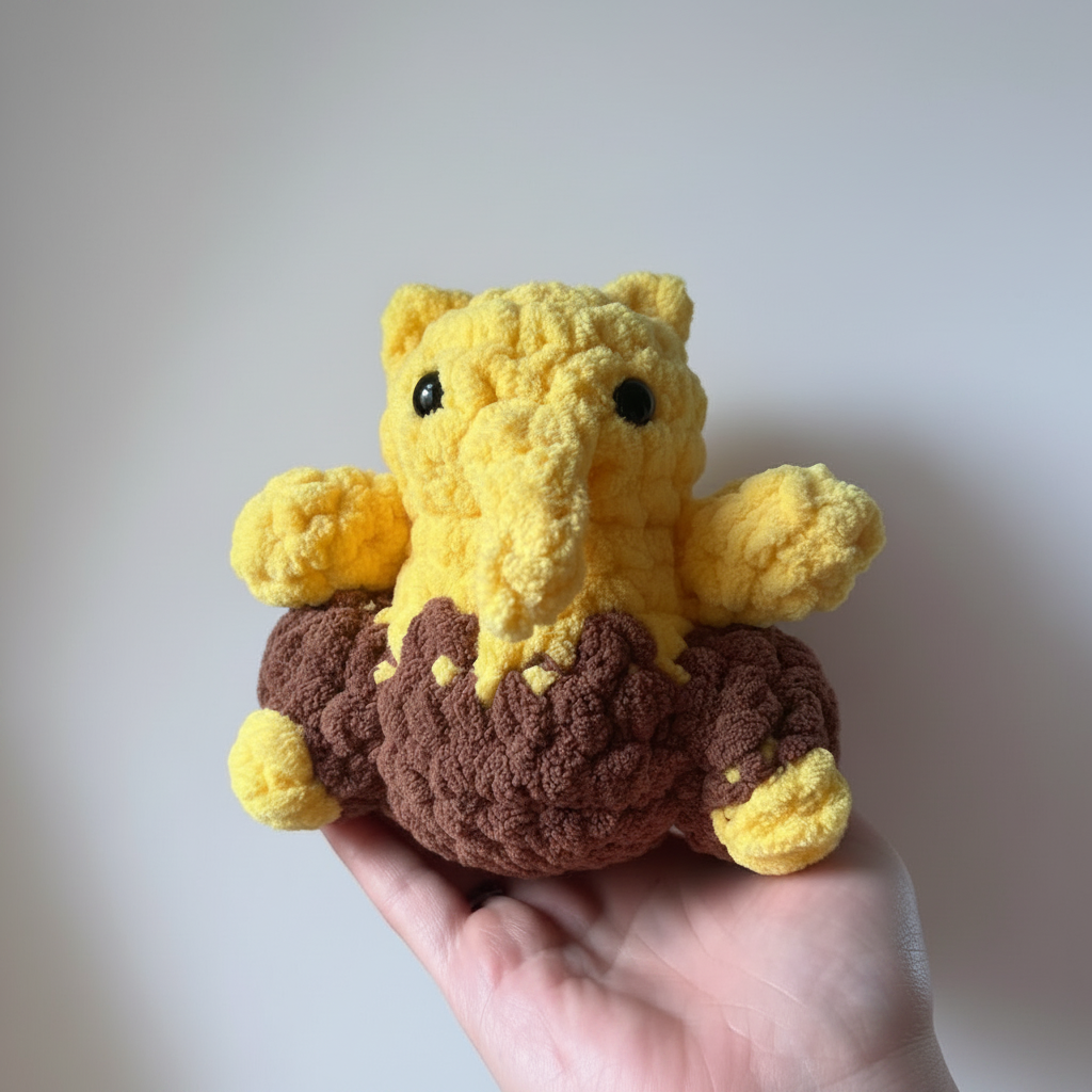 Pokemon - Drowzee - Crochet Plushie