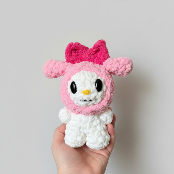 My Melody - Crochet Plushie