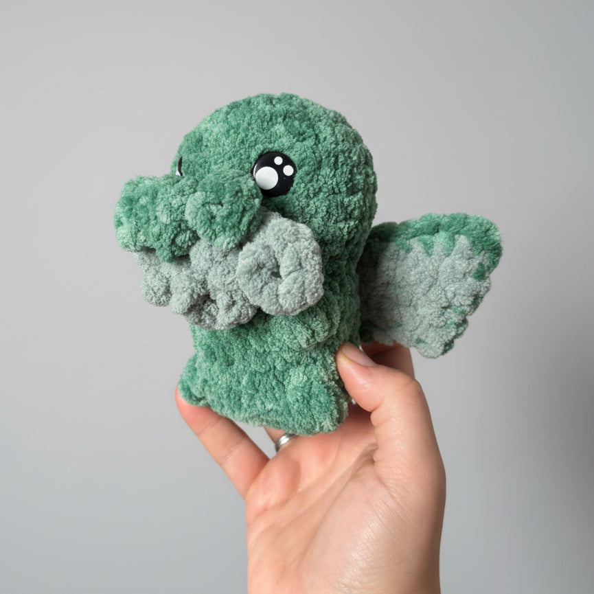 Baby Cthulhu  - Crochet Plushie