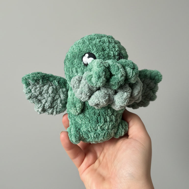 Baby Cthulhu  - Crochet Plushie