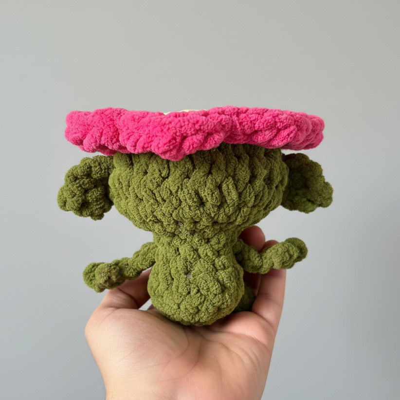 Flower Gobllin - Crochet Plush