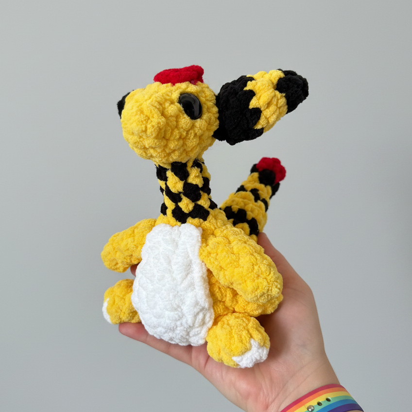 Pokemon - Amphoros - Crochet Plush
