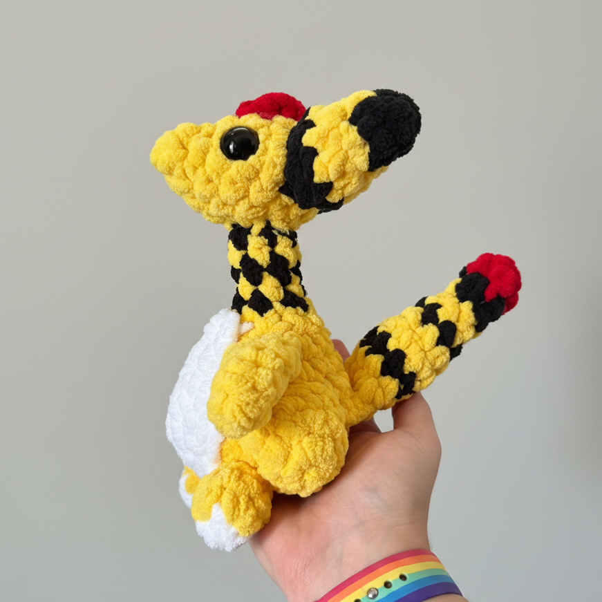 Pokemon - Amphoros - Crochet Plush