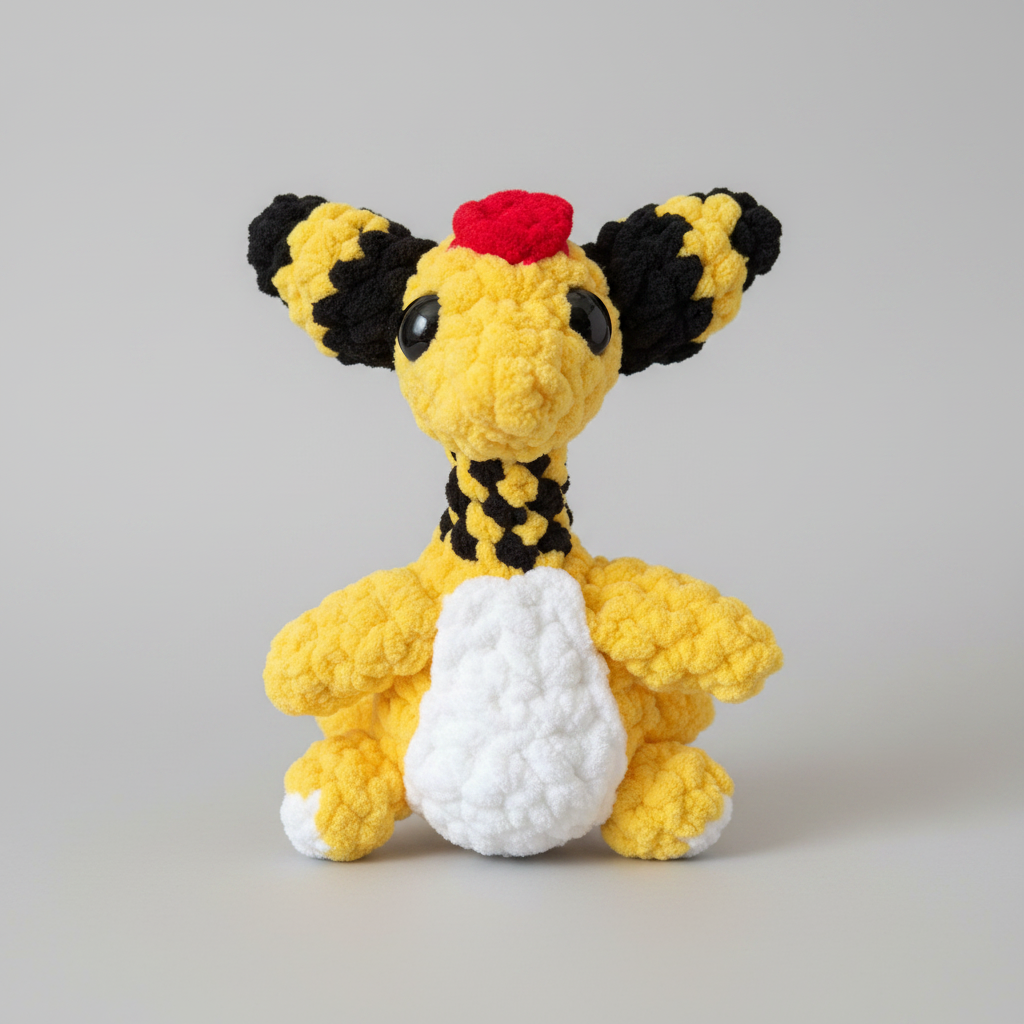 Pokemon - Amphoros - Crochet Plush