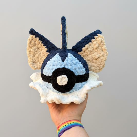 Pokemon - Vaporeon Pokeball - Crochet Plushie