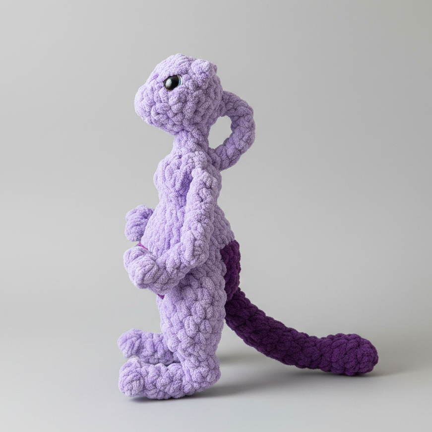 Pokemon - Mewtwo - Crochet Plushie