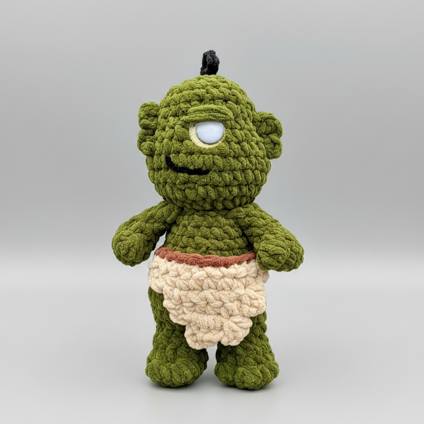 Klaus the Cyclops - Crochet Plush