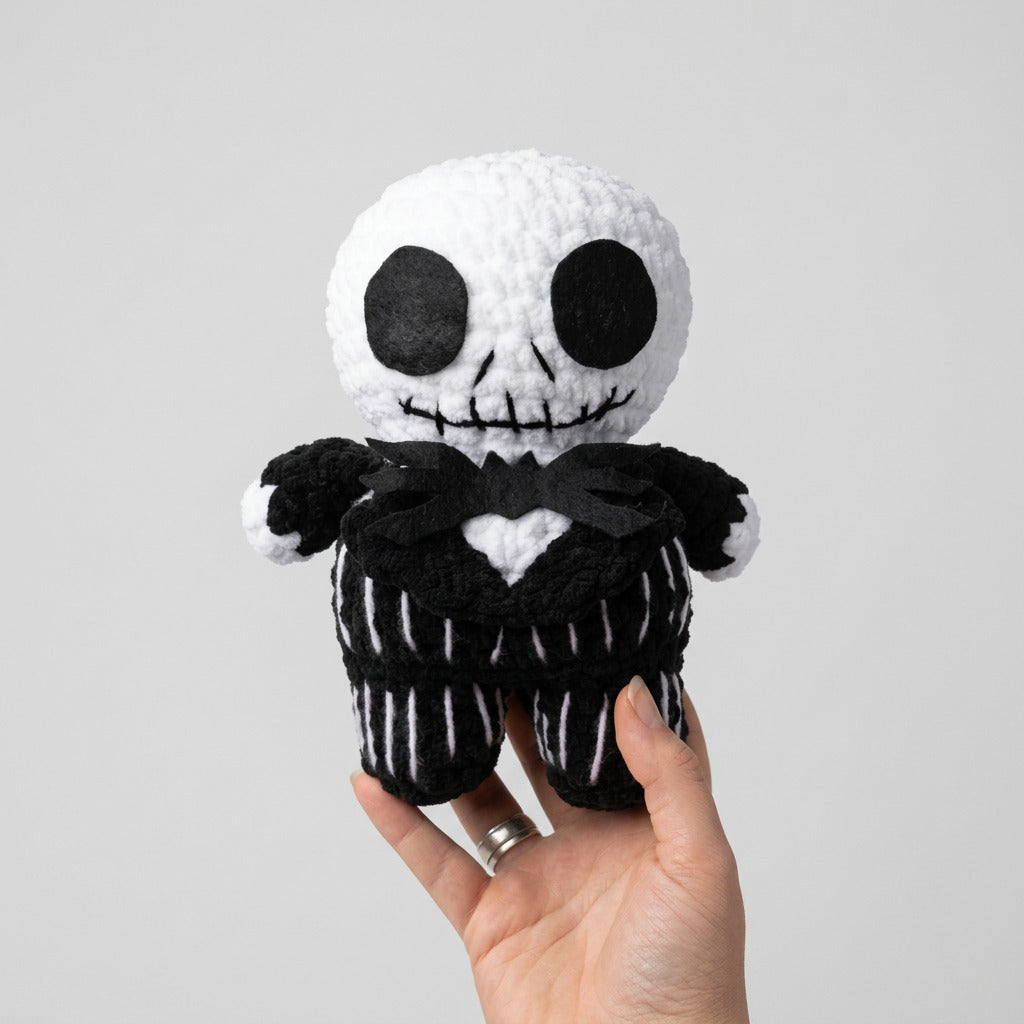 Jack Skellington - Crochet Plushie