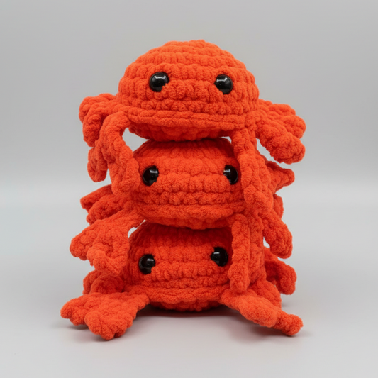 Crab Crochet Plushie
