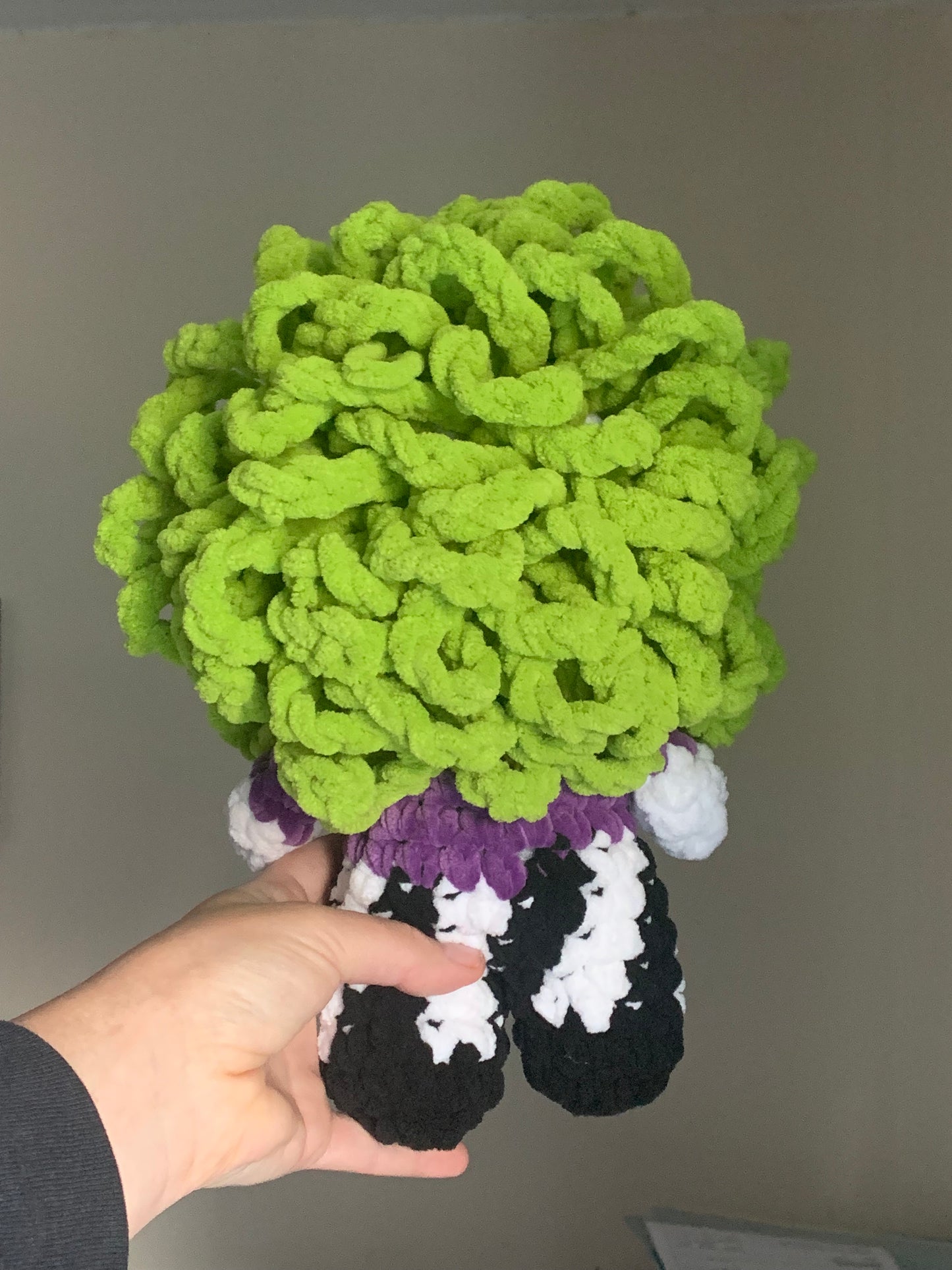 Crochet Beetlejuice Plushie – Made to Order