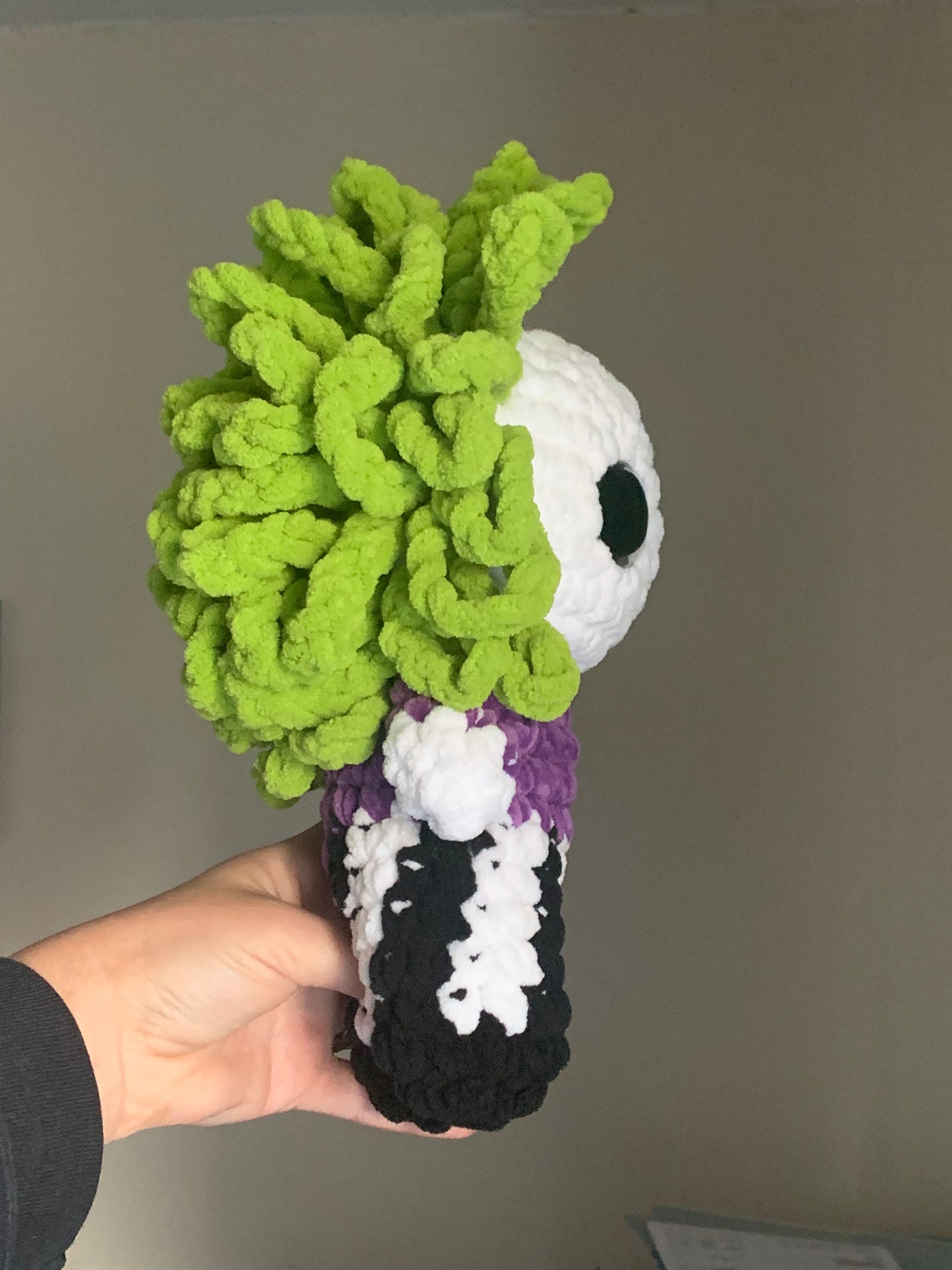 Crochet Beetlejuice Plushie – Made to Order