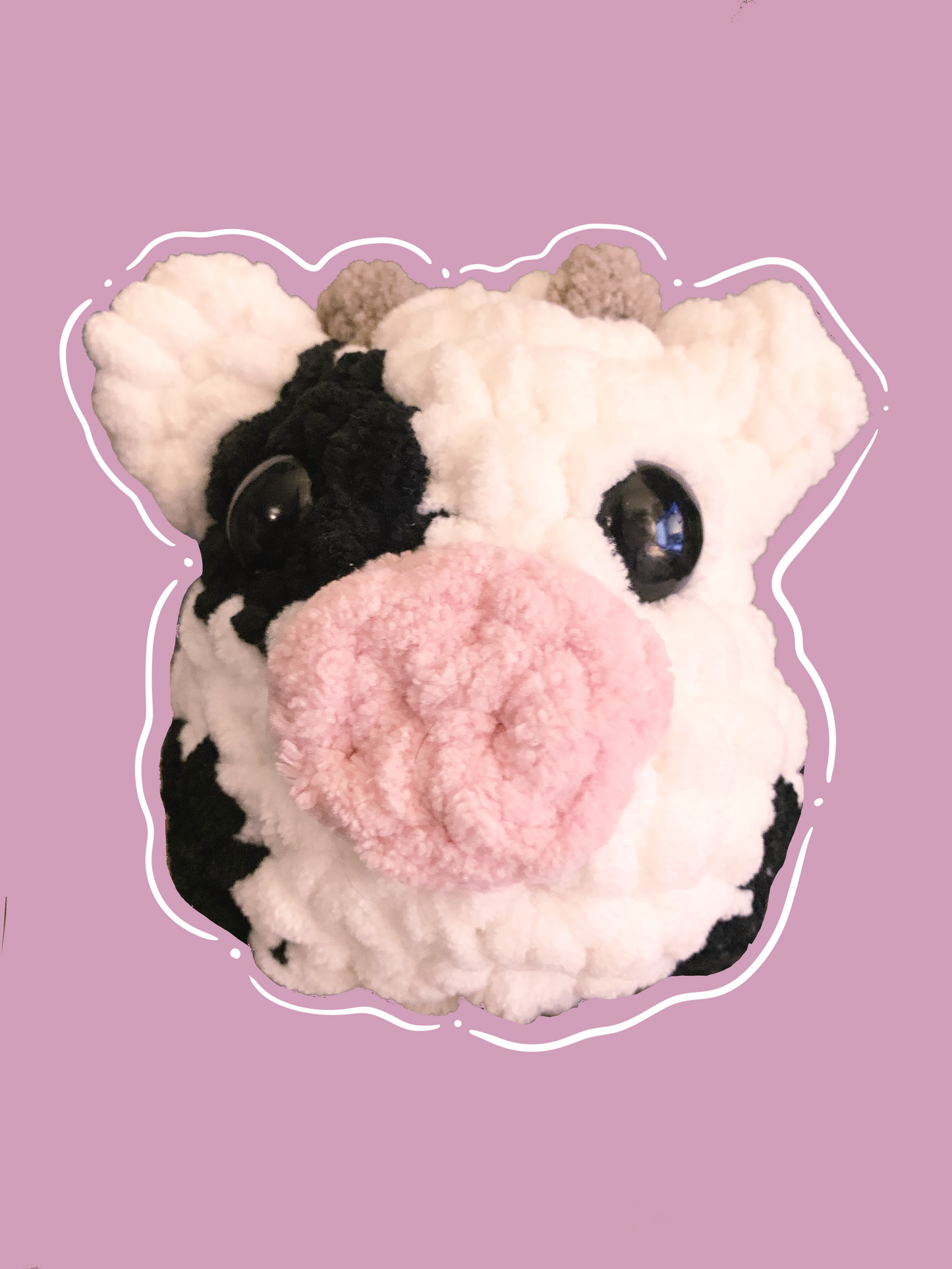 Cow Crochet Plushie