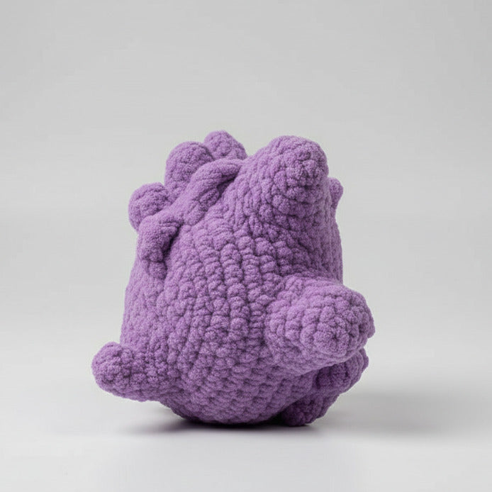Gengar Plush Toy – Soft Crochet Plush with Safety Eyes