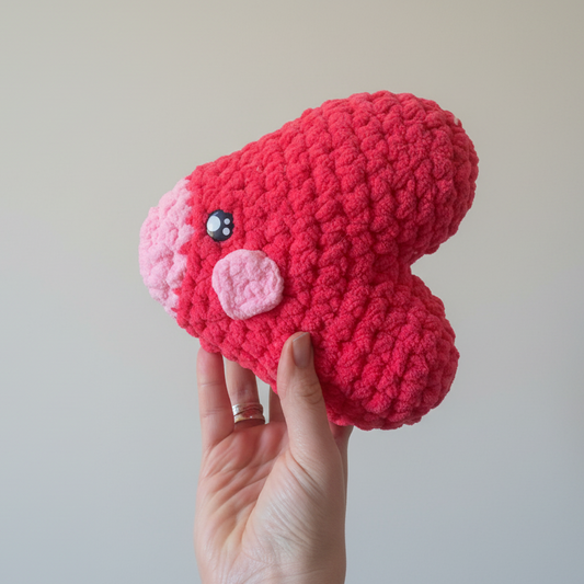 Pokemon - Luvdisc - Crochet Plush