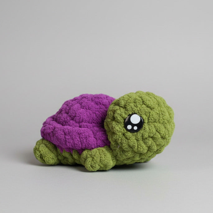 Baby Turtle Crocheted Plushie