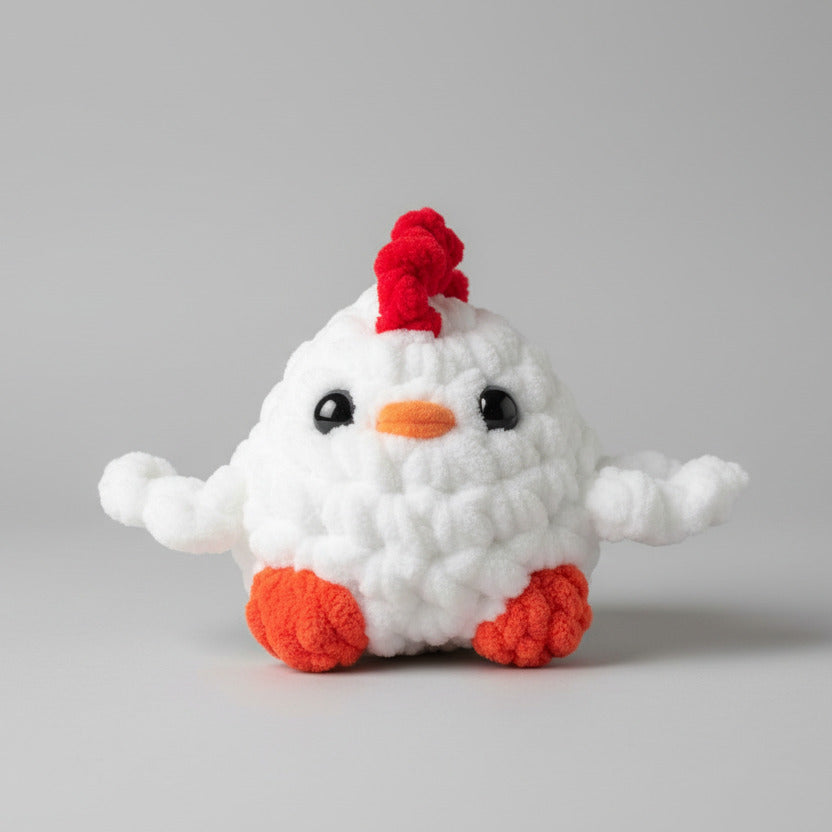 Baby Chick Crochet Plush