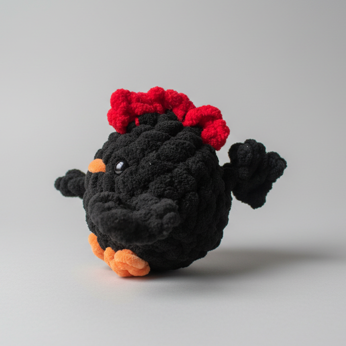 Baby Chick Crochet Plush