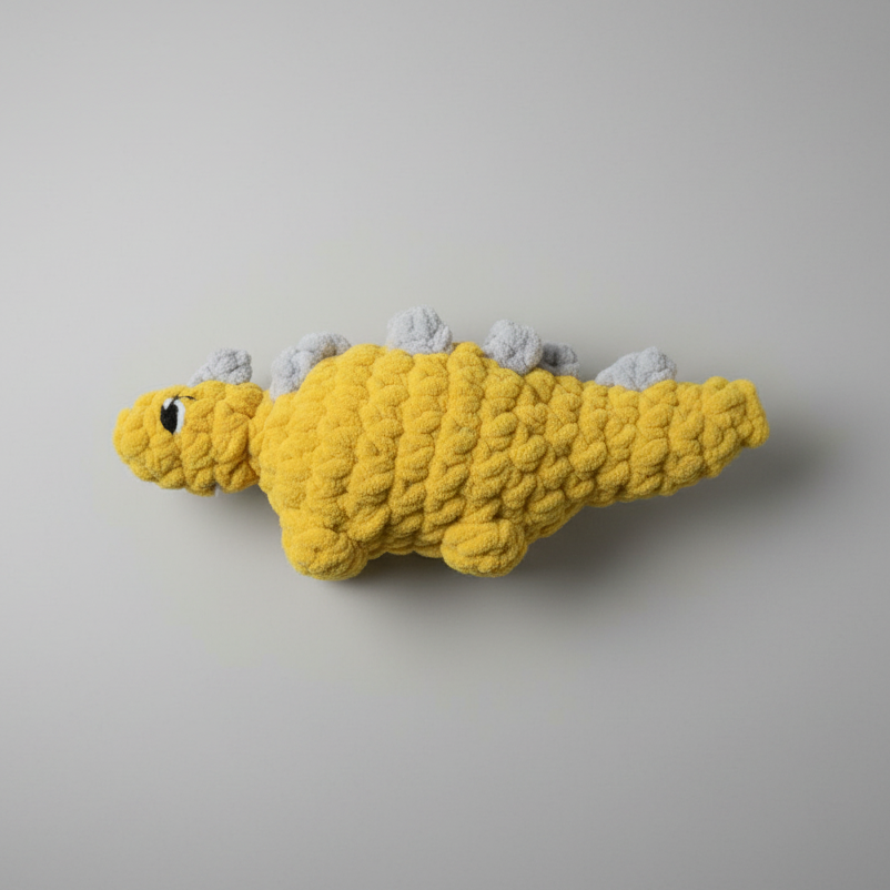 Dinosaur Crochet Plush – Baby-Safe