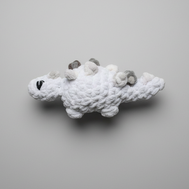Dinosaur Crochet Plush – Baby-Safe