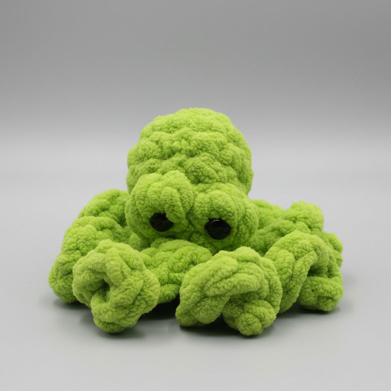 Baby Octopus Crocheted Plush