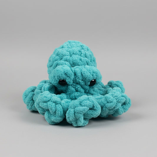 Baby Octopus Crocheted Plush