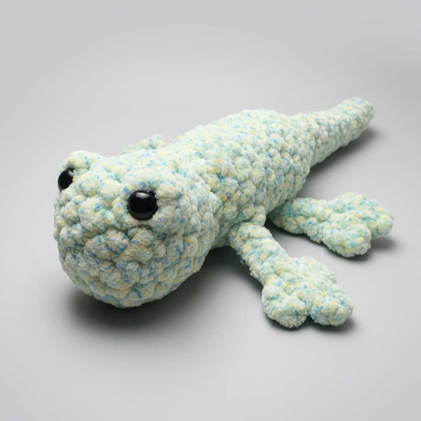Lizard Handmade Crocheted Plush