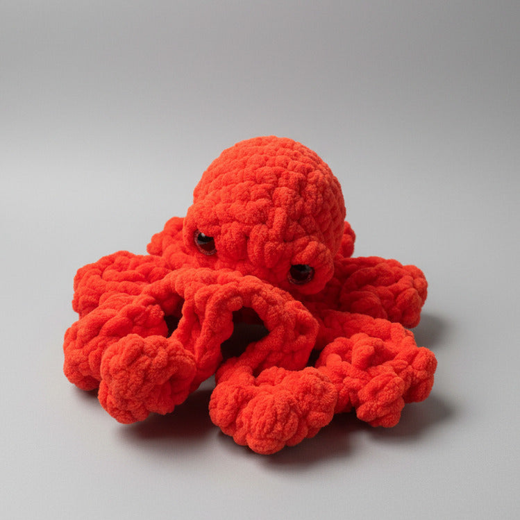 Large Octopus Handmade Crocheted Plush