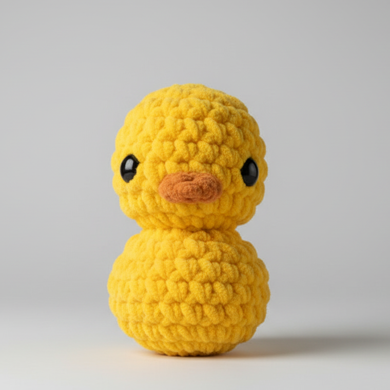 Rubber Duck Crochet Plush
