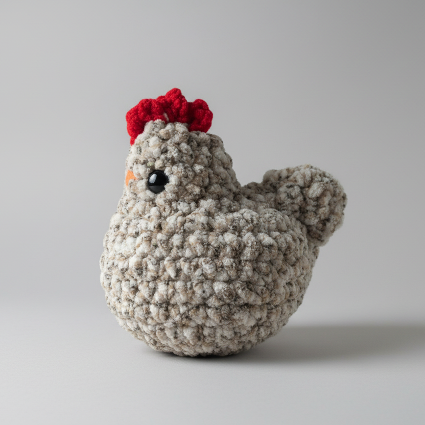 Chicken Crochet Plush