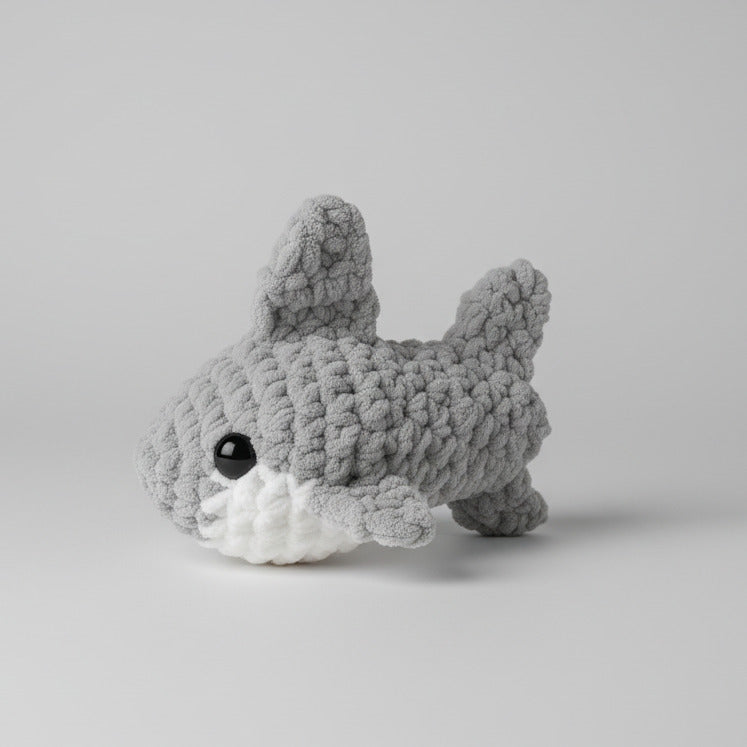 Shark Crochet Plush – Handmade Amigurumi Shark