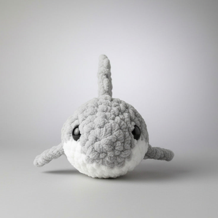 Shark Crochet Plush – Handmade Amigurumi Shark