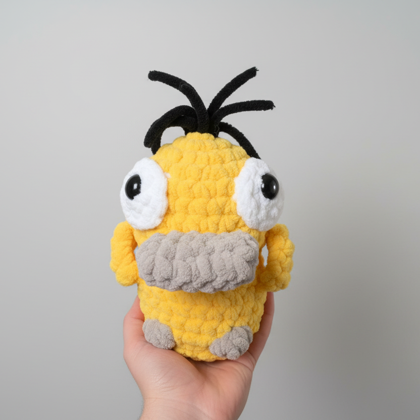 Pokemon - Psyduck – Crochet Plush