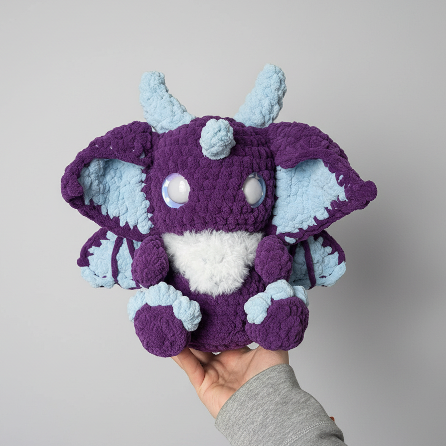 Imp Yarn Demon - Crochet Plushie