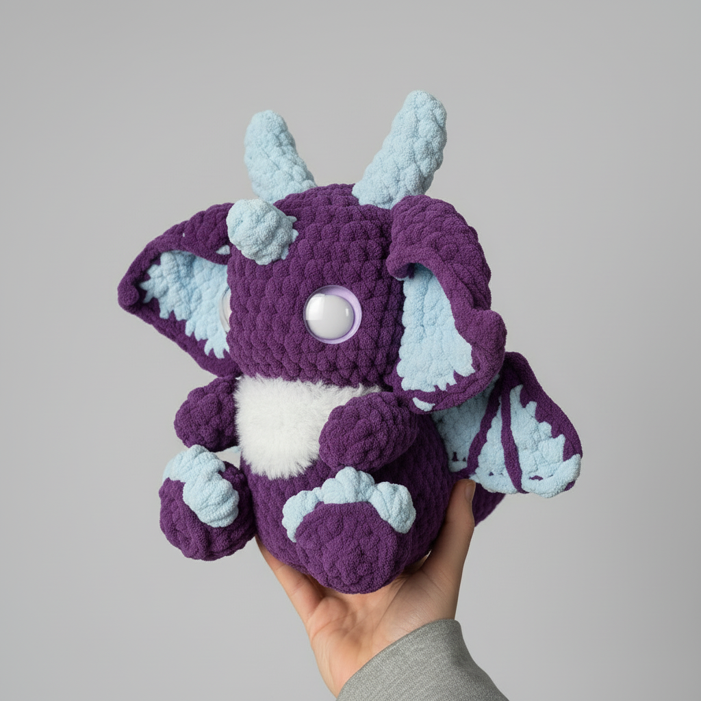 Imp Yarn Demon - Crochet Plushie