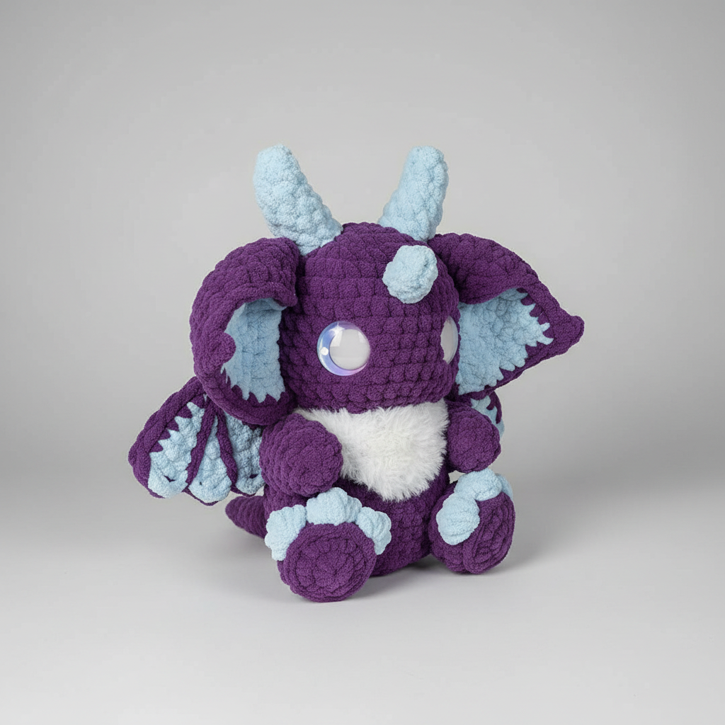 Imp Yarn Demon - Crochet Plushie
