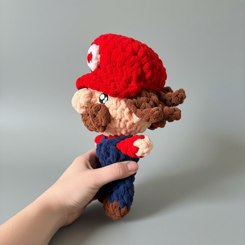 Mario - Crochet Plushie
