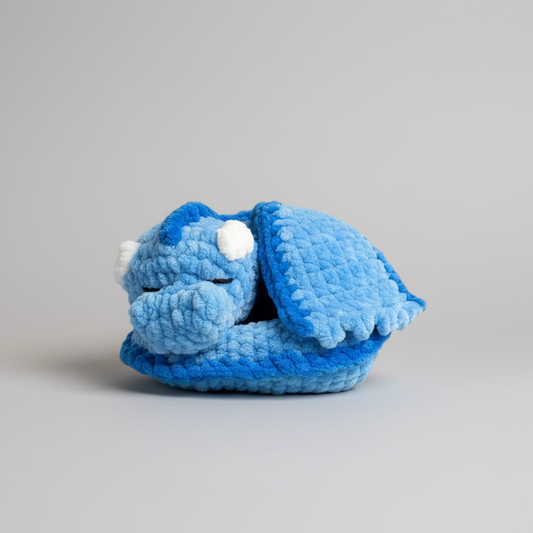 Baby Sleeping Dragon Crochet Plush