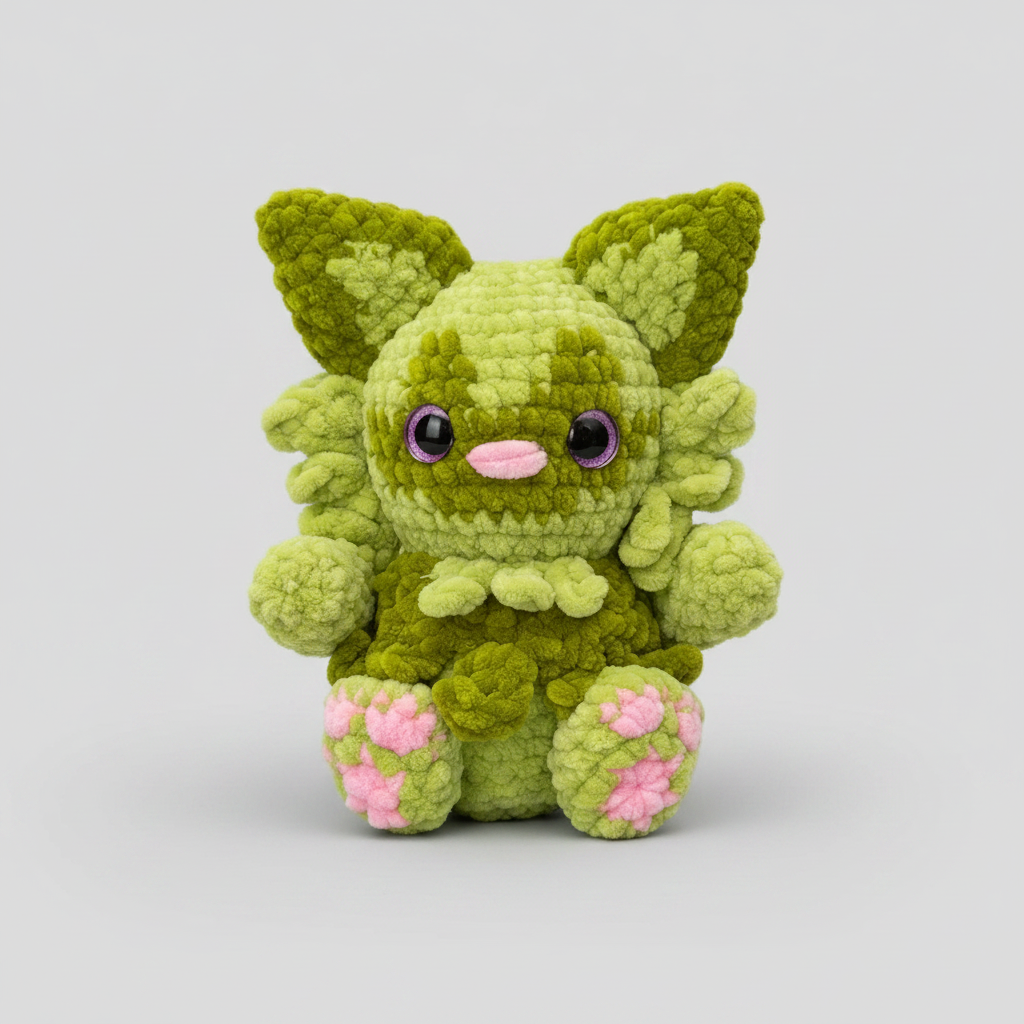 Pokemon - Sprigatito Crochet Plush