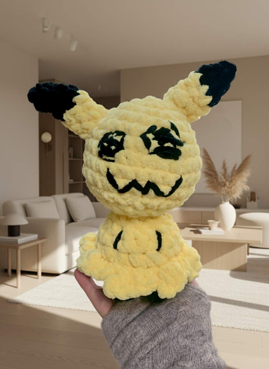 Mimiku Crochet Plush – 8" tall