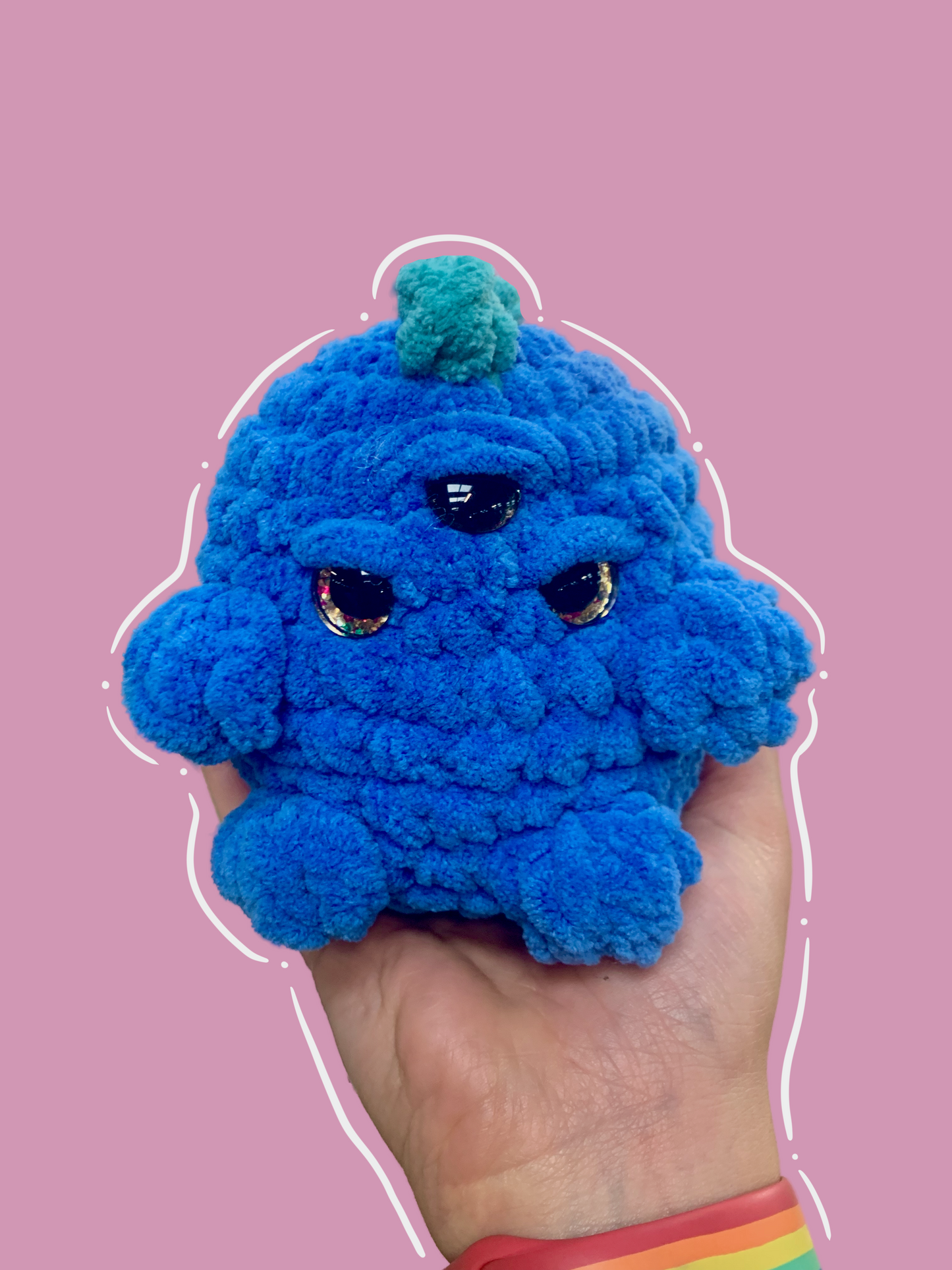 Monster Crochet Plush (assorted designs)