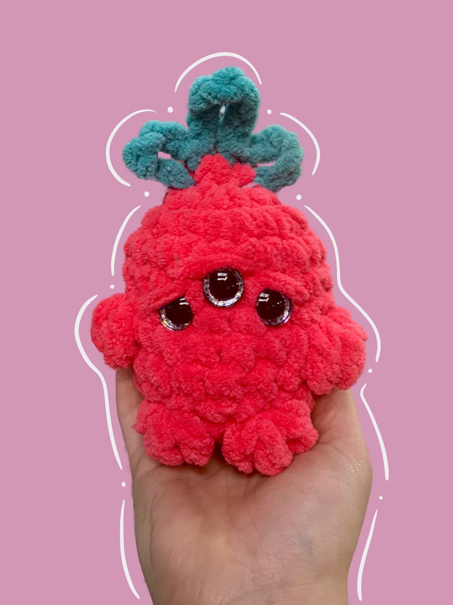 Monster Crochet Plush (assorted designs)