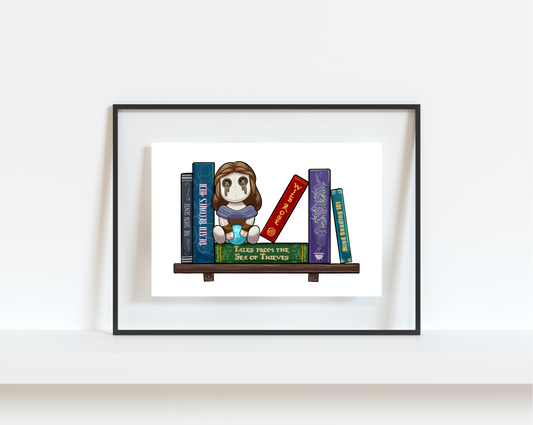 Shipmates Bookshelf Art Print Collection