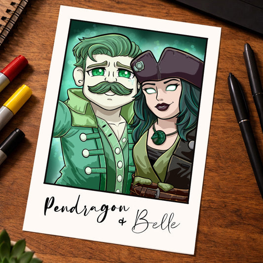 Pendragon & Belle Inspired Art Print (SoTFest Pre-Order)