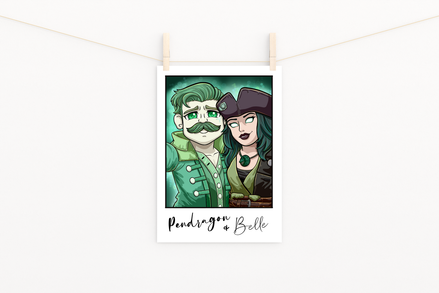 Pendragon & Belle Inspired Art Print (SoTFest Pre-Order)