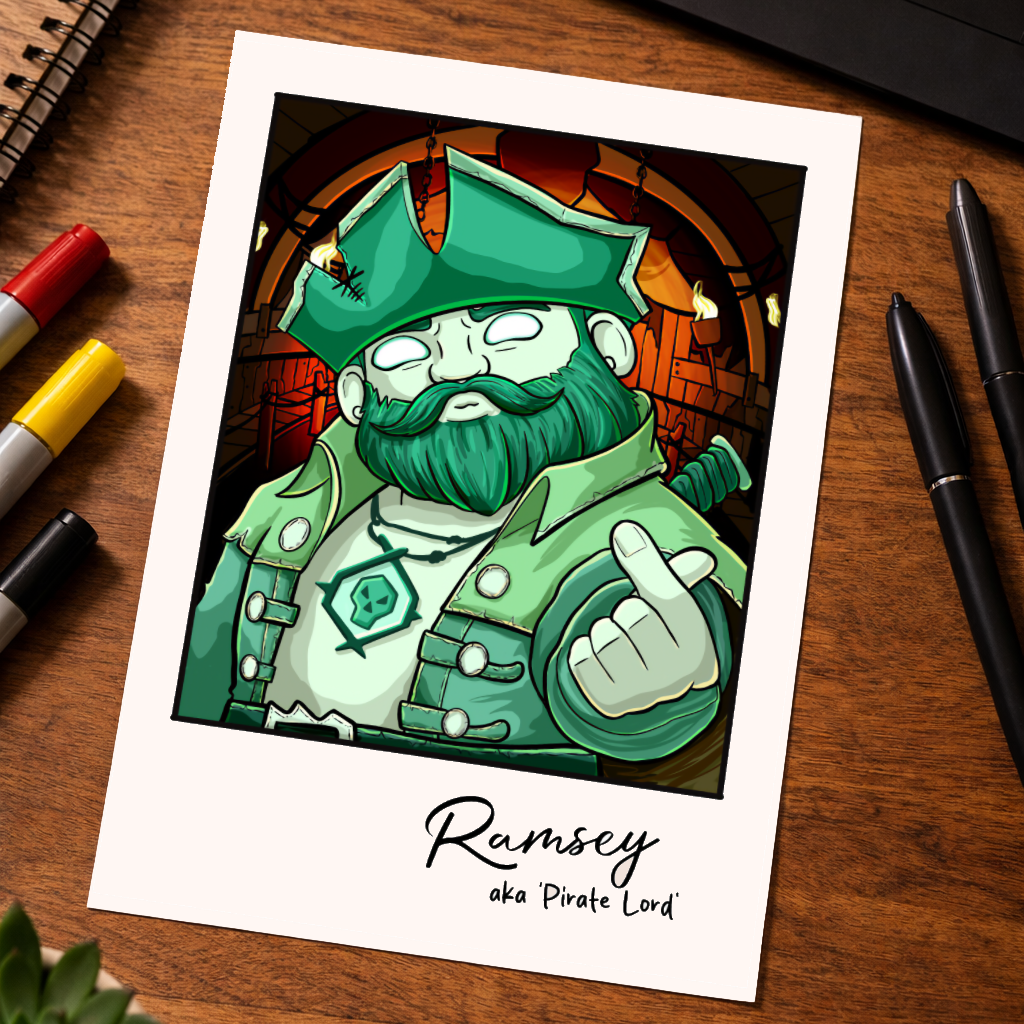 Pirate Lord Inspired Art Print (SoTFest Pre-Order)