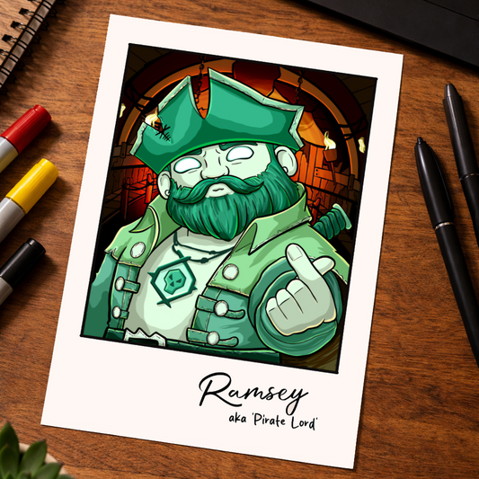 Pirate Lord Inspired Art Print (SoTFest Pre-Order)
