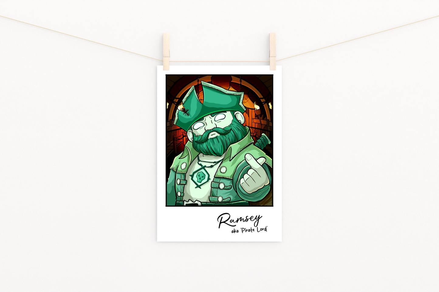 Pirate Lord Inspired Art Print (SoTFest Pre-Order)