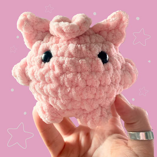 Pokemon - Jigglypuff- Crochet Pokemon (Made to order)