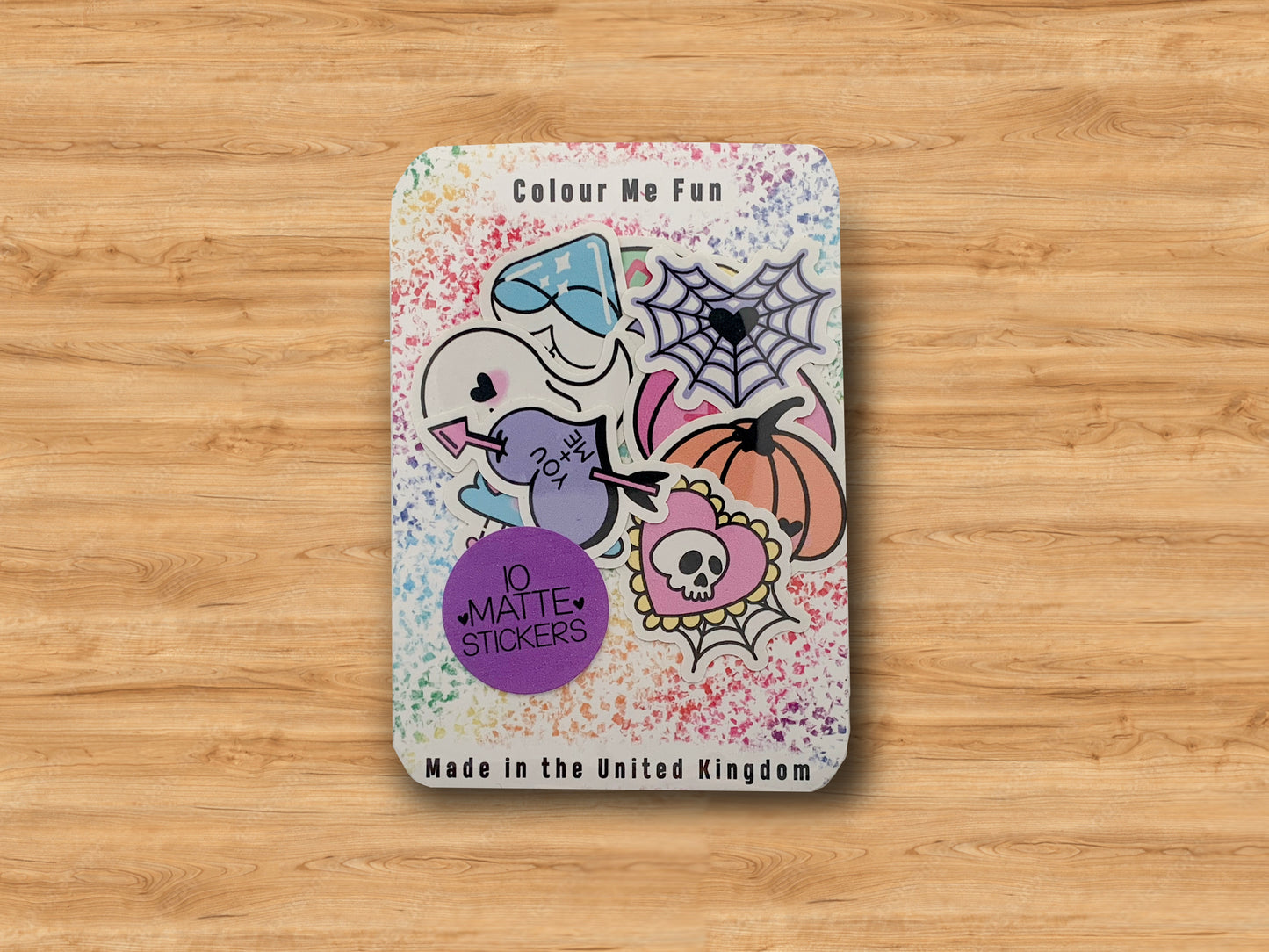 Pastel Goth Sticker Set (Pink)